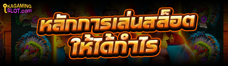 หลักการ เล่นสล็อต ให้ได้กำไร